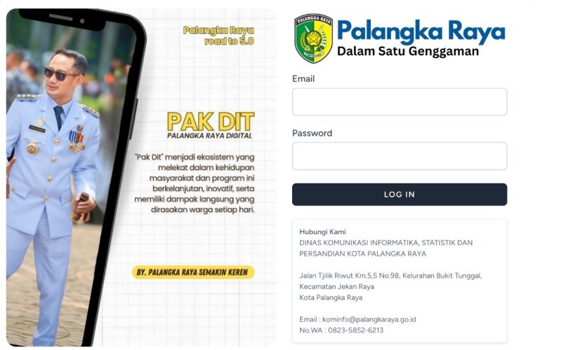 Palangka Raya Dalam Genggaman: Kota Pintar Dimulai dari Satu Dashboard